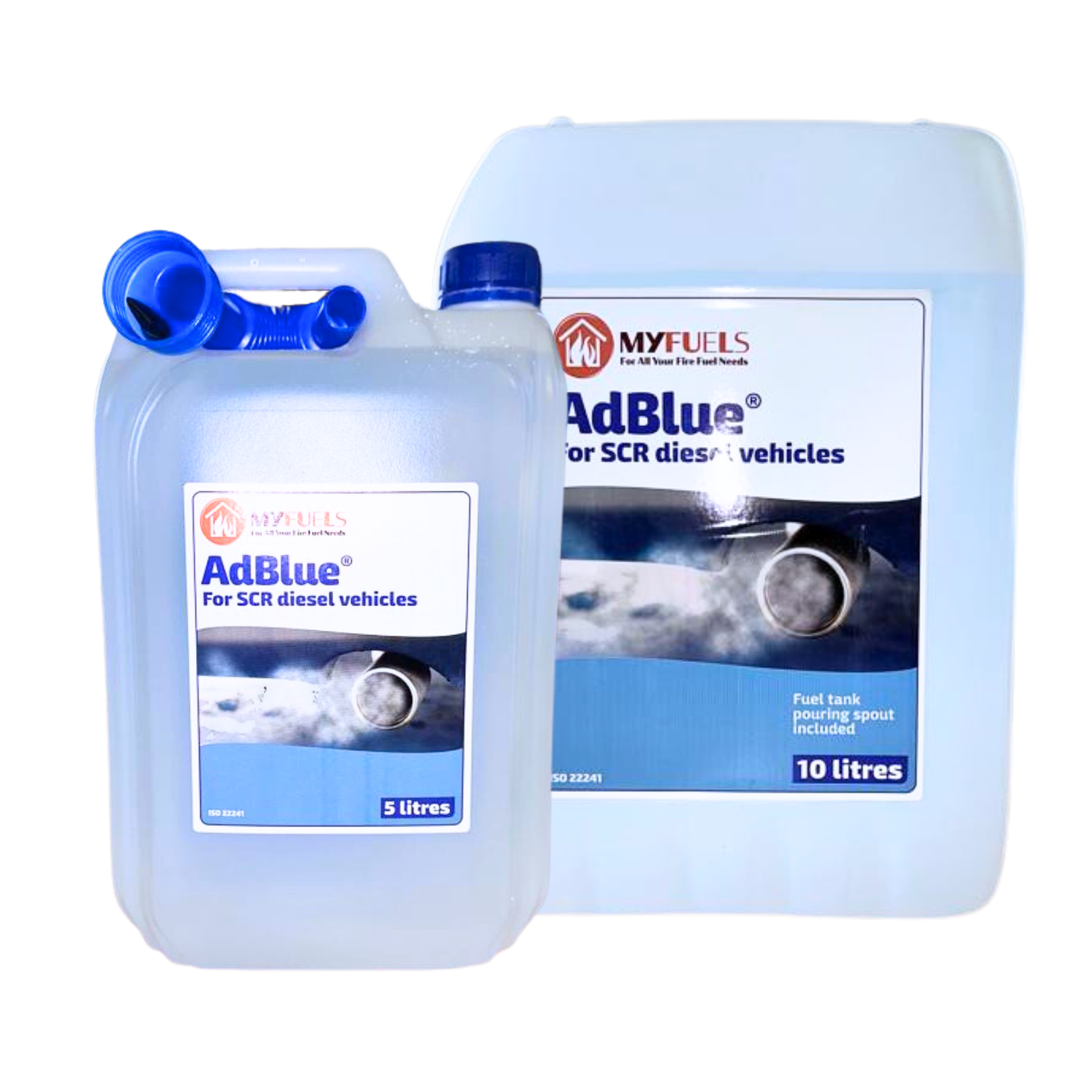 Adblue 5 Liter for Diesel System - Complete Solution with Spout Includ 